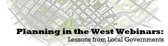 Banner_Planning in the West Webinars_Lessons from Local Government