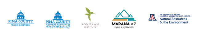 partner logos: Pima County, Sonoran Institute, Town of Marana, University of Arizona